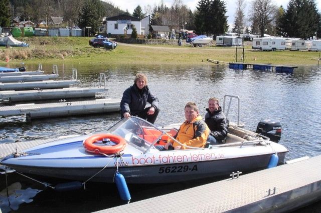 motorboot fahren in thüringen